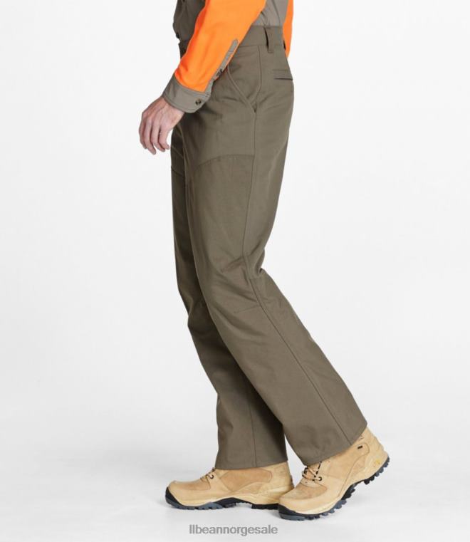 menn upland briar bukser 24VDH608 L.L.Bean utendørs utstyr mose khaki
