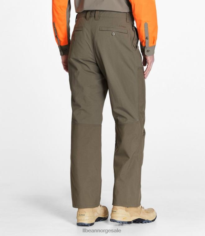 menn upland briar bukser 24VDH608 L.L.Bean utendørs utstyr mose khaki
