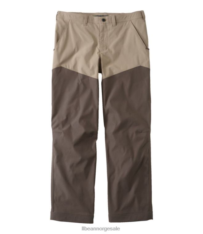menn upland pro jaktbukser 24VDH117 L.L.Bean utendørs utstyr askebark/mørk slagg