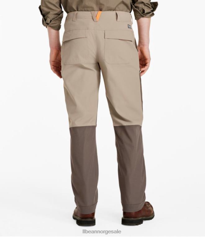 menn upland pro jaktbukser 24VDH117 L.L.Bean utendørs utstyr askebark/mørk slagg