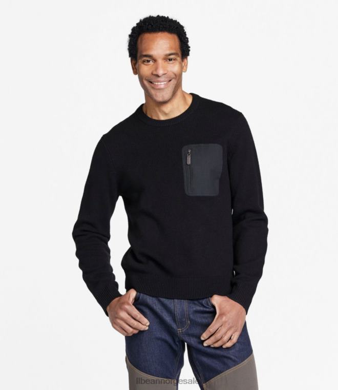 menn maine guide merino genser 24VDH6712 L.L.Bean utendørs utstyr skifer