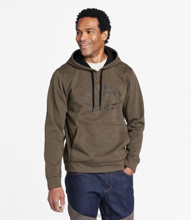menn northwoods hunter's hettegenser 24VDH4082 L.L.Bean utendørs utstyr grå lyng