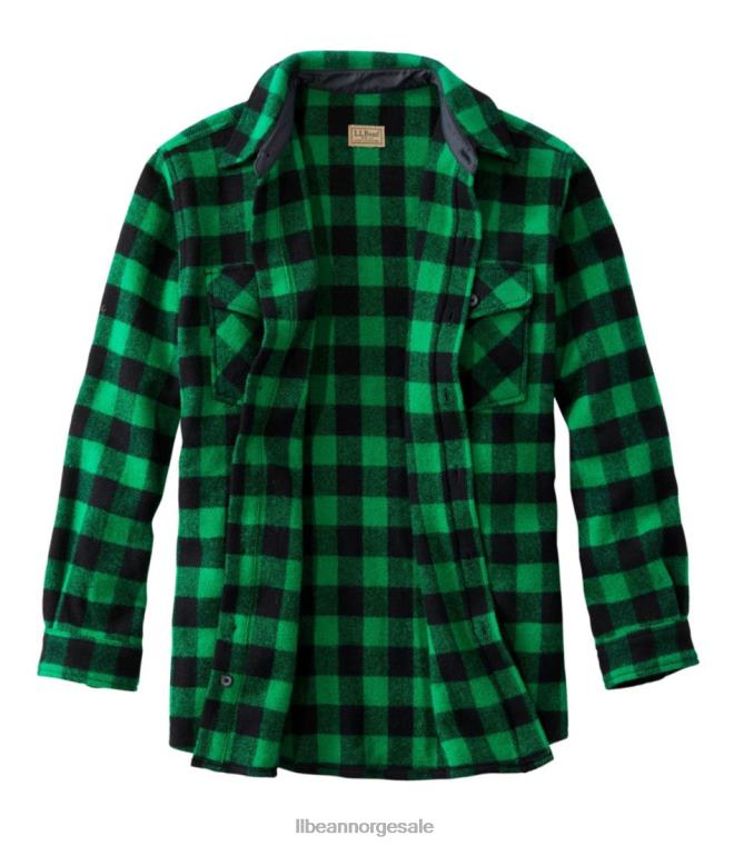 menn maine guide skjorte 24VDH4053 L.L.Bean utendørs utstyr kobolt/svart