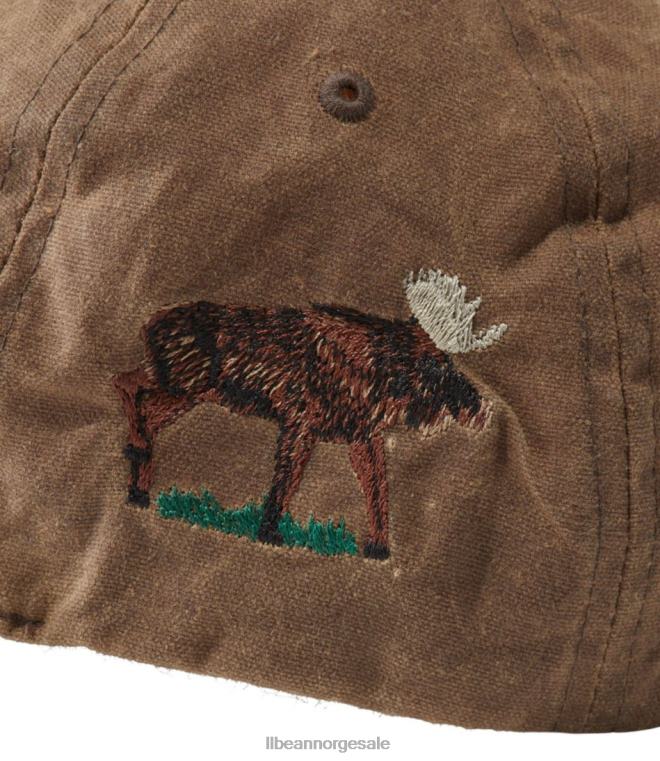 menn mif&w voksduk lue 24VDH780 L.L.Bean utendørs utstyr brun