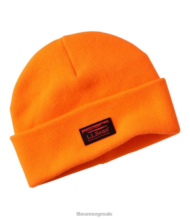 menn northwoods hunter's beanie 24VDH5379 L.L.Bean utendørs utstyr hunter orange