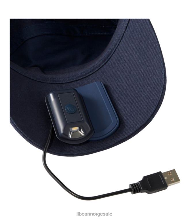 menn pathfinder oppladbar led-hette 24VDH1757 L.L.Bean utendørs utstyr mørk kaki