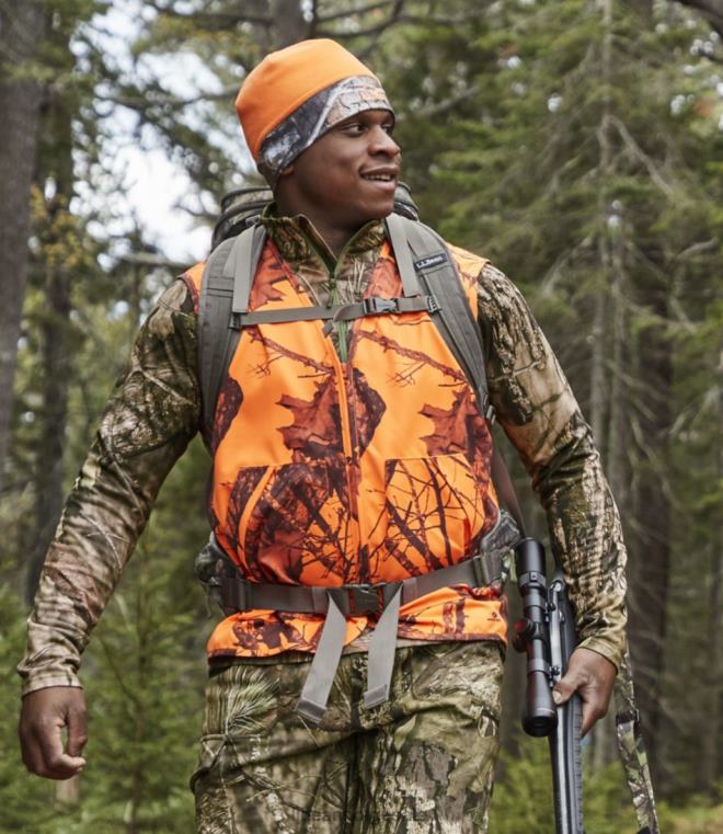 menn ridge runner vendbar lue 24VDH1994 L.L.Bean utendørs utstyr mosegrodd eik country dna/hunter orange