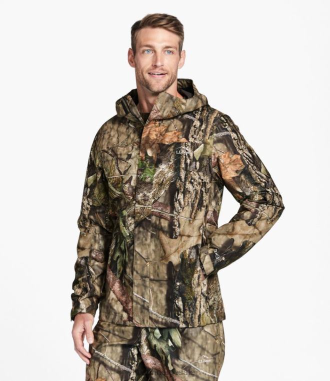 menn northwoods regnjakke 24VDH3447 L.L.Bean utendørs utstyr hunter orange