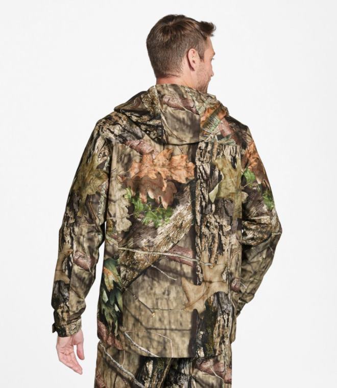 menn northwoods regnjakke 24VDH3447 L.L.Bean utendørs utstyr hunter orange