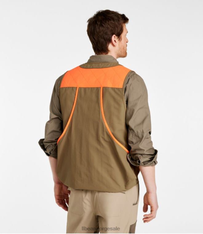 menn oppland jaktvest 24VDH136 L.L.Bean utendørs utstyr tretthet grønn