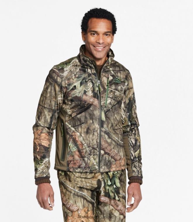 menn ridge runner soft-shell jaktjakke 24VDH943 L.L.Bean utendørs utstyr mosegrodd eik country dna