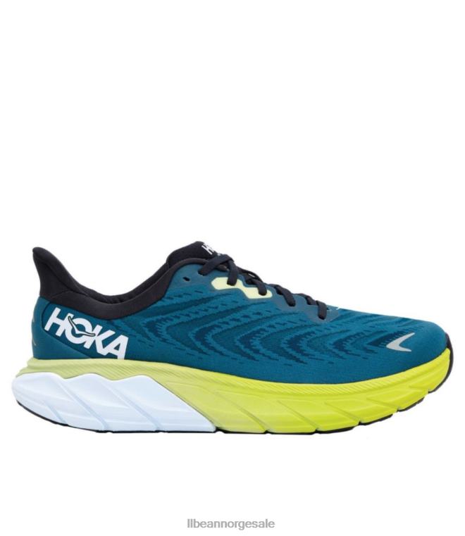 menn hoka arahi 6 løpesko 24VDH3806 L.L.Bean fottøy blå grafitt/blå korall