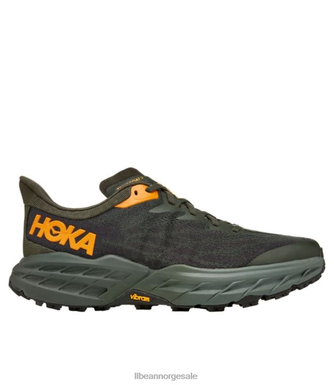 menn hoka speedgoat 5 trail joggesko 24VDH3835 L.L.Bean fottøy saccosekk/timian