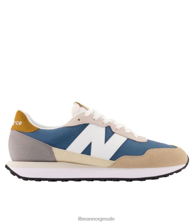 menn new balance 237 løpesko 24VDH6105 L.L.Bean fottøy mørk månestein/røkelse/hvit futures