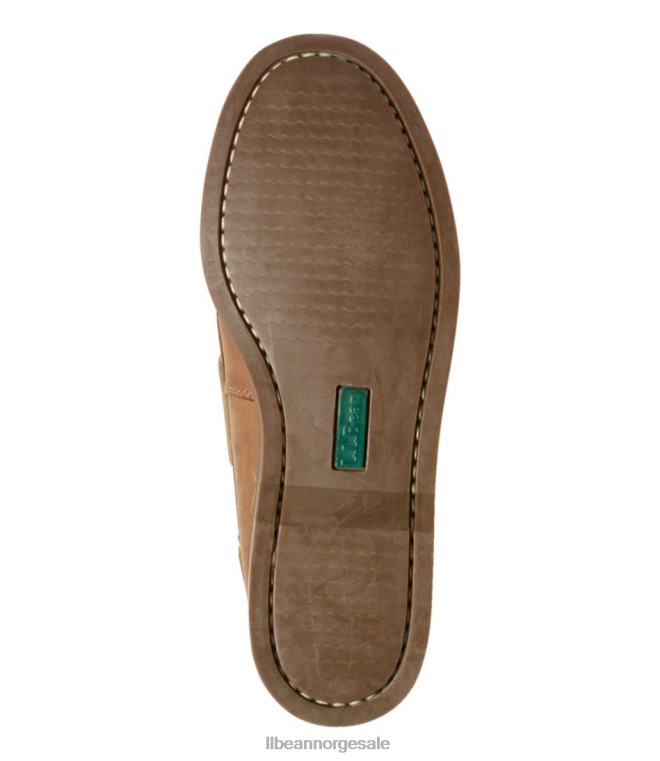 menn casco bay boat mocs 24VDH5155 L.L.Bean fottøy lysebrun