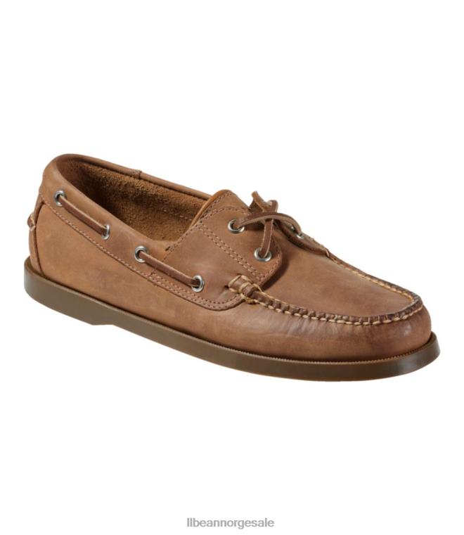 menn casco bay boat mocs 24VDH5155 L.L.Bean fottøy lysebrun