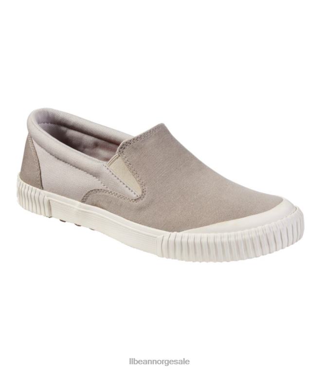 menn eco woods canvas sko 24VDH1072 L.L.Bean fottøy elvestein/sølvsand