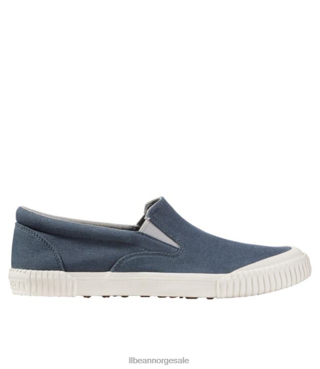 menn eco woods canvas sko 24VDH3786 L.L.Bean fottøy rangeley blå