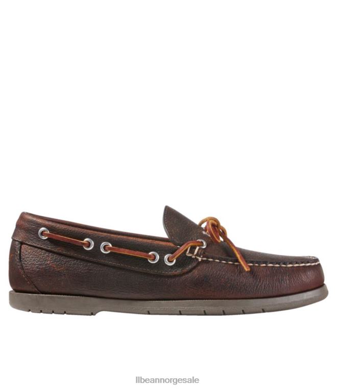menn håndsydde mokasiner 24VDH3716 L.L.Bean fottøy mørkebrun