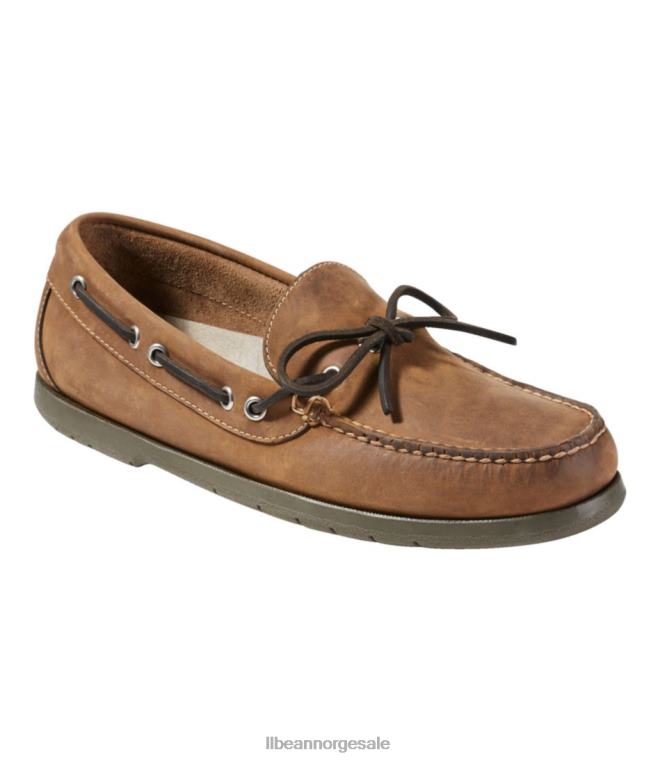 menn håndsydde mokasiner 24VDH3716 L.L.Bean fottøy mørkebrun