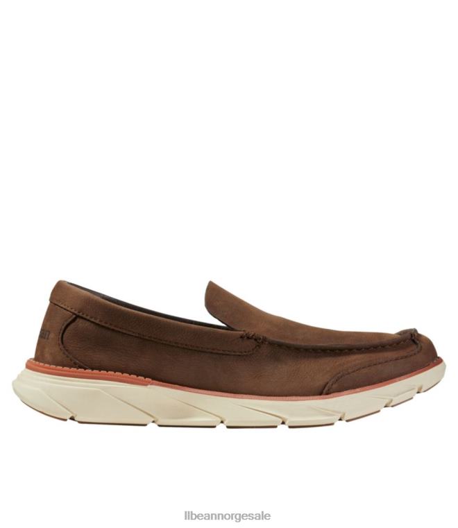 menn kennebec slip-on sko 24VDH1026 L.L.Bean fottøy mørk jord