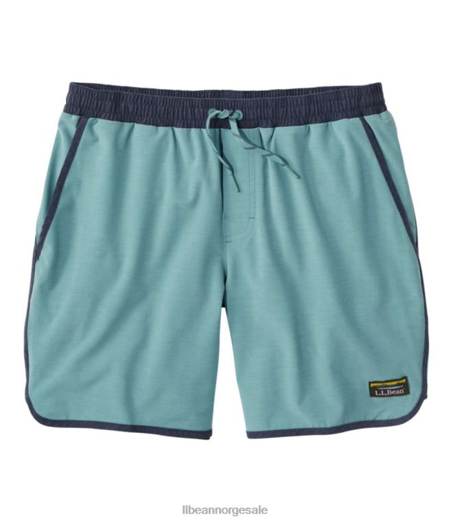 menn allsidige badeshorts 24VDH405 L.L.Bean klær mineralblått