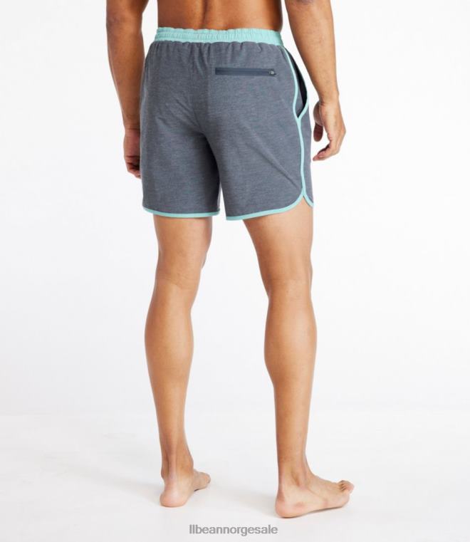 menn allsidige badeshorts 24VDH405 L.L.Bean klær mineralblått
