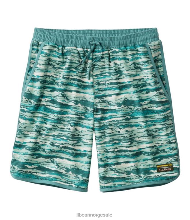 menn allsidige badeshorts 24VDH5841 L.L.Bean klær dyp asurblå stigning