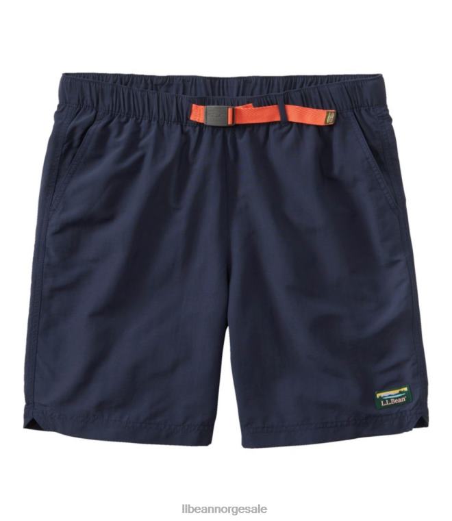 menn klassiske supplex sportsshorts 24VDH394 L.L.Bean klær marine/glød