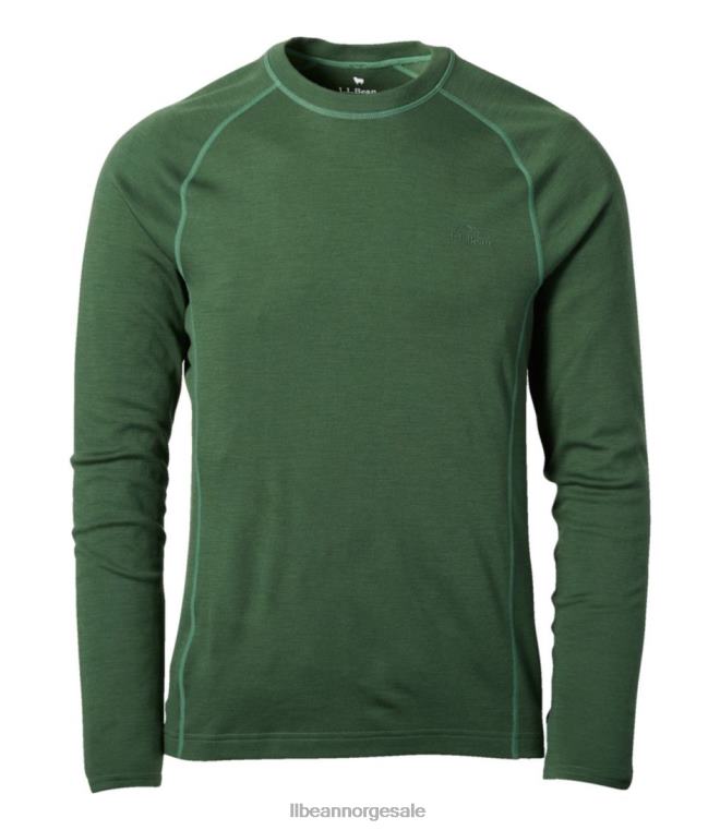 menn cresta ull midweight 250 crew topp 24VDH6644 L.L.Bean klær regnskog