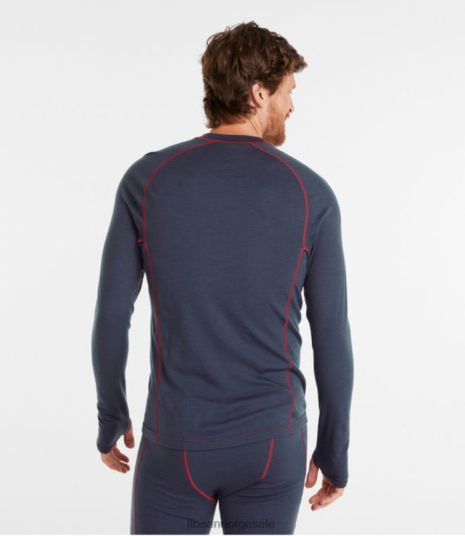 menn cresta ull midweight 250 crew topp 24VDH6644 L.L.Bean klær regnskog