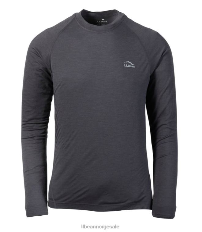 menn cresta ultralett 150 crew topp 24VDH3526 L.L.Bean klær legering grå
