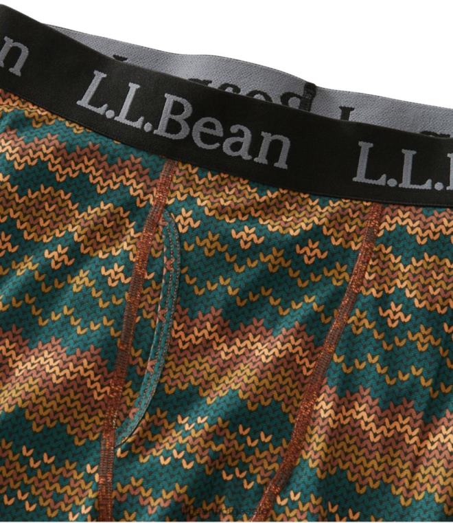 menn lette underlagsbukser 24VDH812 L.L.Bean klær svart kaffeblad camo