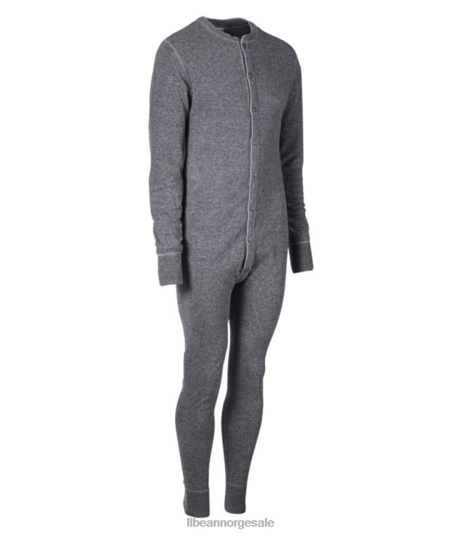 menn tolags unionsdrakt 24VDH3575 L.L.Bean klær kull