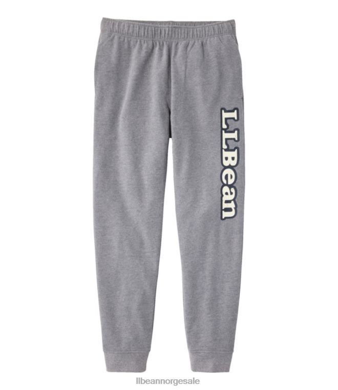 menn 1912 jogger 24VDH632 L.L.Bean klær grå lyng retro