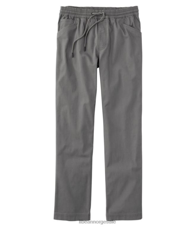 menn beanflex lerretsbukser 24VDH336 L.L.Bean klær asfalt