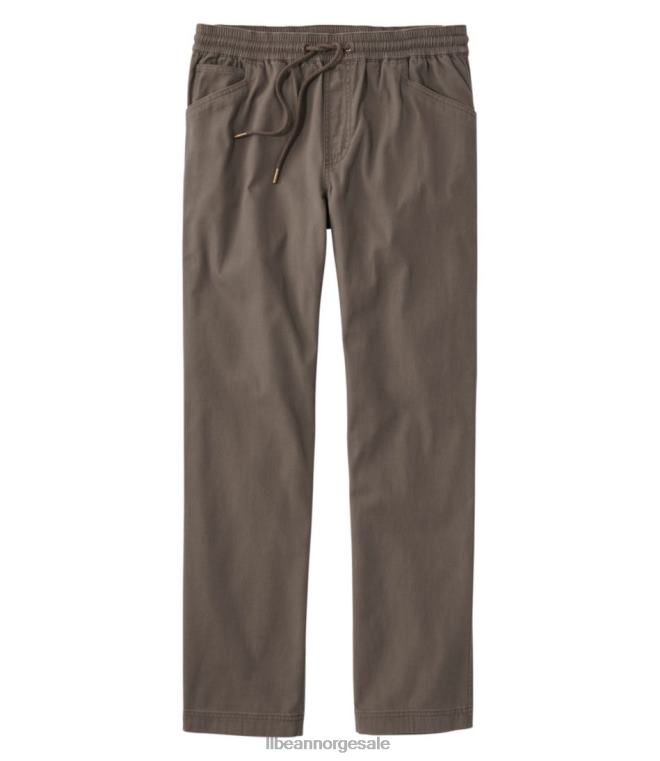 menn beanflex lerretsbukser 24VDH6973 L.L.Bean klær mørk slagg