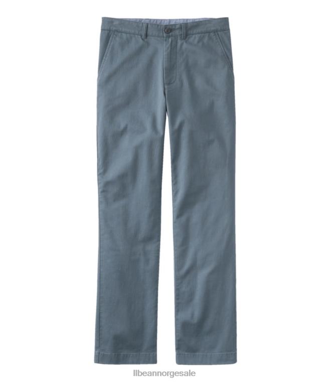menn innsjøvaskede khakis 24VDH5015 L.L.Bean klær stormgrå