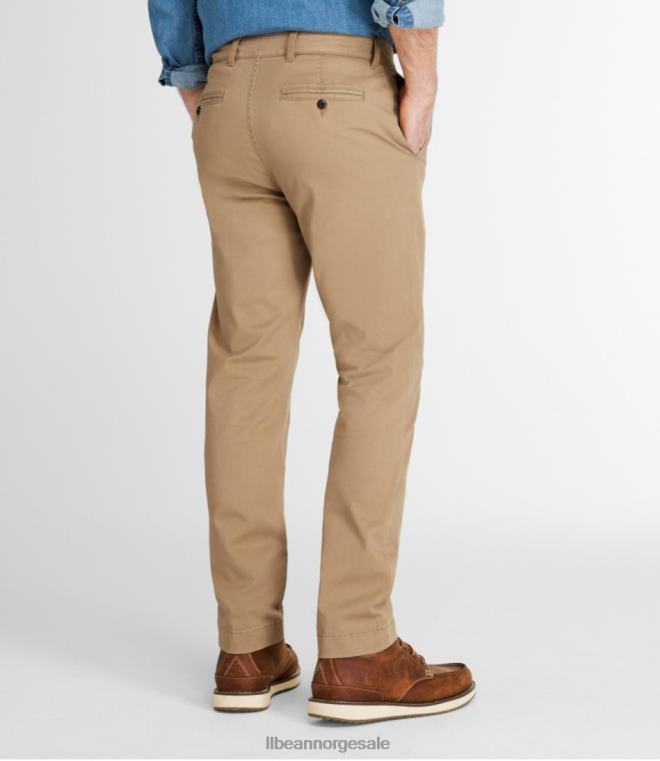 menn innsjøvaskede khakis 24VDH6563 L.L.Bean klær Ravn