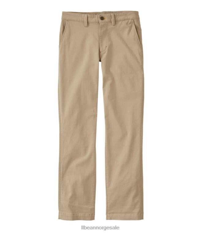 menn komfort stretch chino bukser 24VDH297 L.L.Bean klær kystdyne