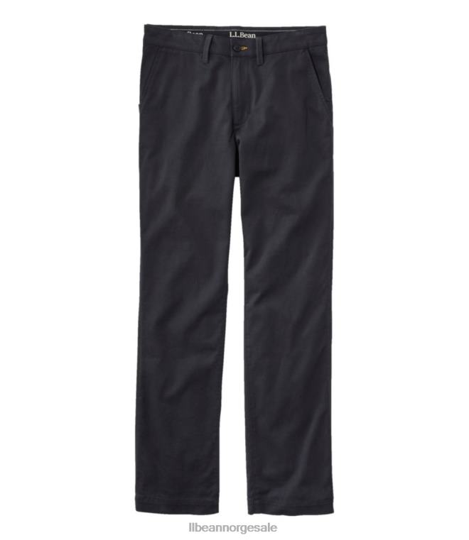 menn komfort stretch chino bukser 24VDH4786 L.L.Bean klær kull