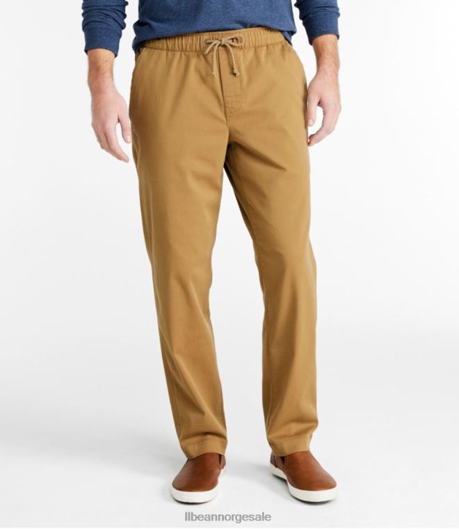 menn komfort stretch dock-bukser 24VDH5812 L.L.Bean klær antikk oliven