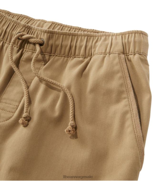 menn komfort stretch dock-bukser 24VDH6497 L.L.Bean klær anker grå