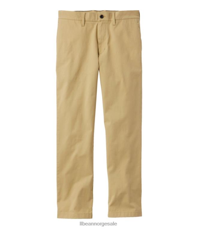 menn lettstelte chinos i stretch 24VDH3209 L.L.Bean klær katahdin khaki