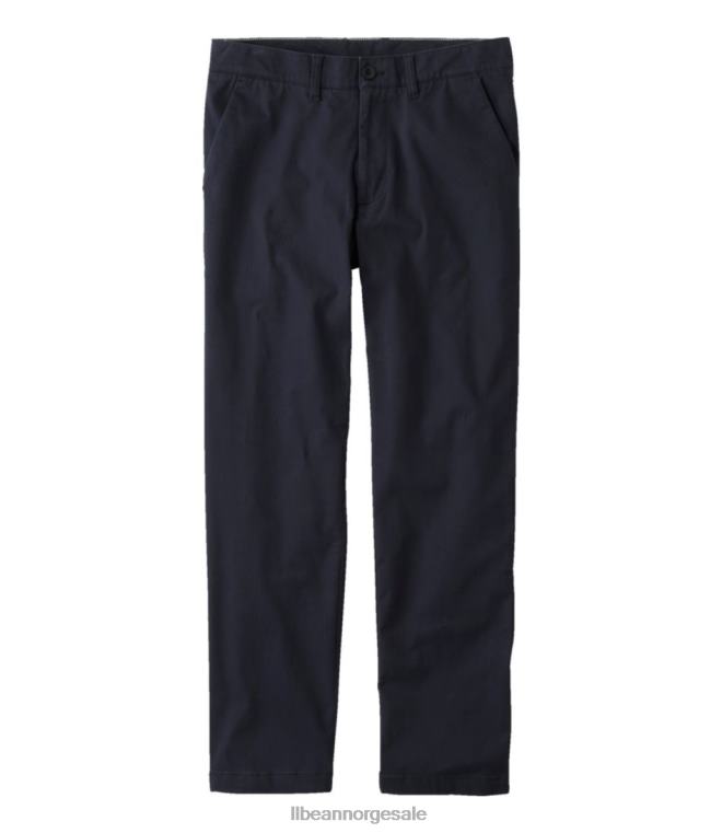 menn lettstelte chinos i stretch 24VDH4696 L.L.Bean klær mørkeblå