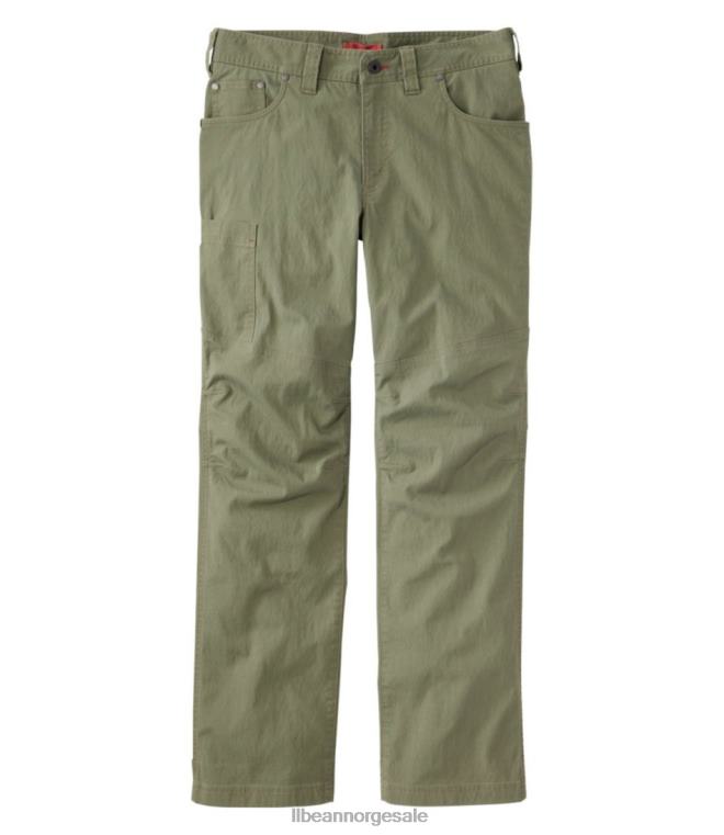 menn riverton bukser med stretch 24VDH357 L.L.Bean klær dyp oliven