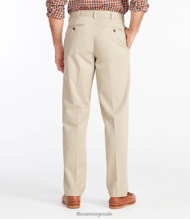 menn rynkefri chinos 24VDH3483 L.L.Bean x Double L klær karbon marine