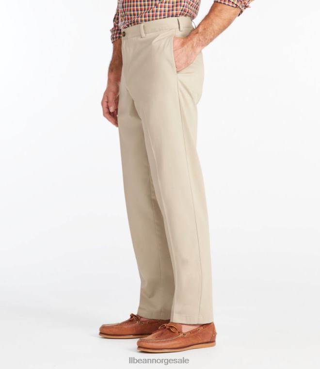 menn rynkefri chinos 24VDH3483 L.L.Bean x Double L klær karbon marine