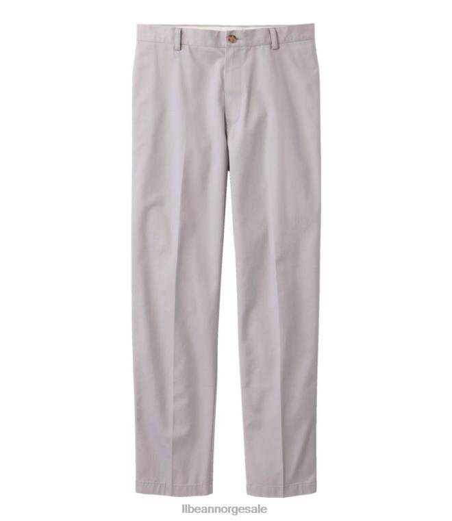 menn rynkefri chinos 24VDH5974 L.L.Bean x Double L klær steinbrudd grå