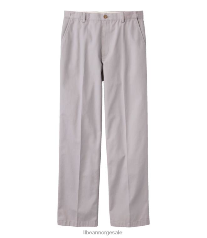 menn rynkefri chinos 24VDH5975 L.L.Bean x Double L klær steinbrudd grå